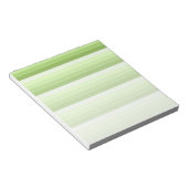 Bloc-note Bandes d'ombre vert citron (Incliné)