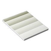 Bloc-note Bandes d'ombre vert olive (Incliné)