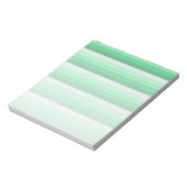 Bloc-note Bandes d'ombre vertes (Tourné)