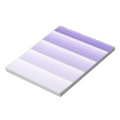 Bloc-note Bandes d'ombre violette (Tourné)