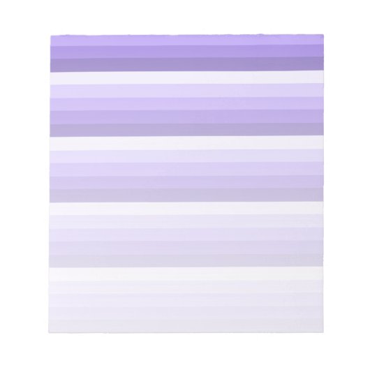 Bloc-note Bandes d'ombre violette (Devant)