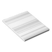Bloc-note Bandes gris clair (Incliné)