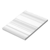 Bloc-note Bandes gris clair (Tourné)