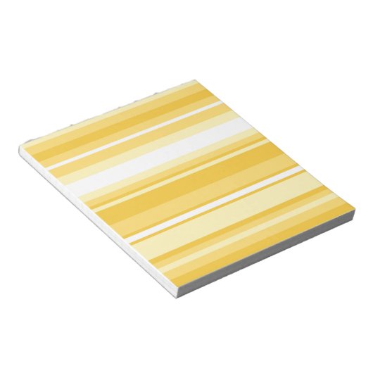Bloc-note Bandes jaunes (Incliné)