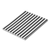 Bloc-note Bandes noires et blanches (Tourné)