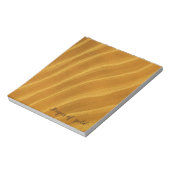 Bloc-note bandes "or" (Tourné)