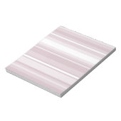 Bloc-note Bandes roses à quartz rose (Tourné)