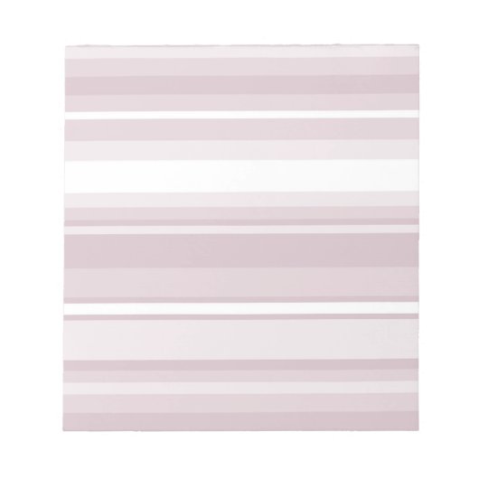 Bloc-note Bandes roses à quartz rose (Devant)