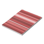 Bloc-note Bandes rouges (Tourné)
