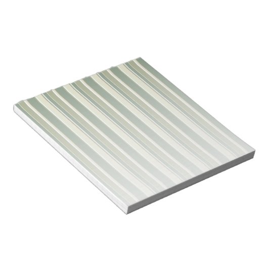Bloc-note Bandes vert olive (Incliné)