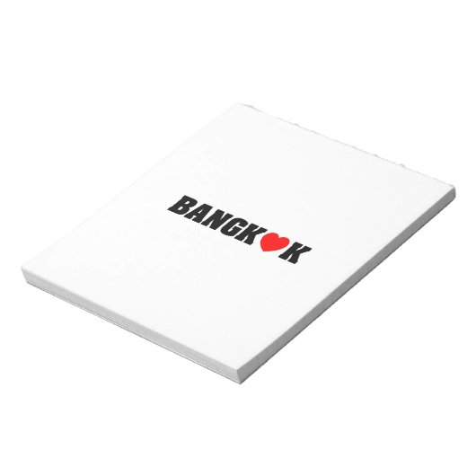 BLOC-NOTE BANGKOK LOVE (Tourné)