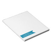 Bloc-note Bannière d'indicateur Notepads personnalisés | Ble (Incliné)