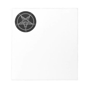 Bloc-note Baphomet Note Pad