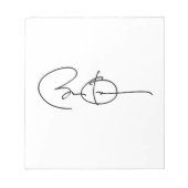 Bloc-note BARACK OBAMA AUTOGRAPHIE -.png (Devant)