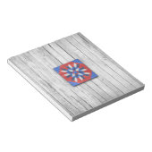 Bloc-note Barn Quilt Star 2 (Incliné)