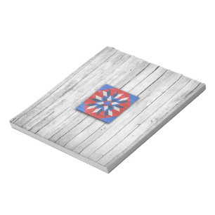 Bloc-note Barn Quilt Star 2