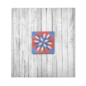 Bloc-note Barn Quilt Star 2 (Devant)