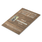 Bloc-note Barnwood Lights Graduation Favoriser les enveloppe (Incliné)