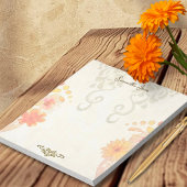 Bloc-note Baroque Floral Mexicain Sacré-Cœur Rustique