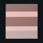 Bloc-note Barrage de blocs de couleur profonde<br><div class="desc">design d'art en bloc</div>