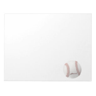 Bloc-note Baseball Personnalisé
