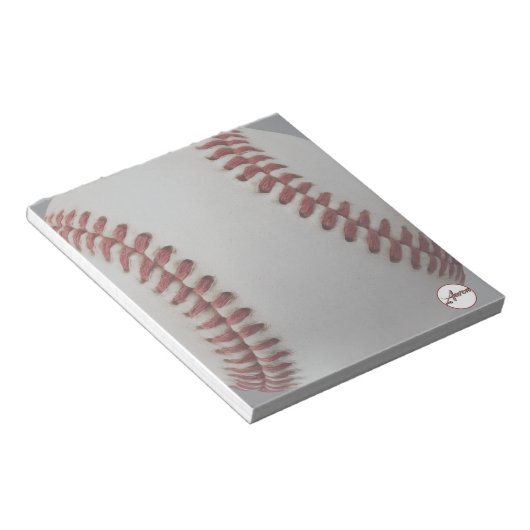 Bloc-note Baseball Personnalisé (Incliné)