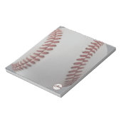 Bloc-note Baseball Personnalisé (Tourné)