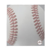 Bloc-note Baseball Personnalisé (Devant)