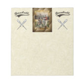 Bloc-note Baseball : Vintage (Devant)