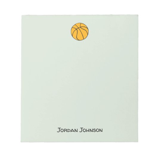 Bloc-note Basket (Devant)