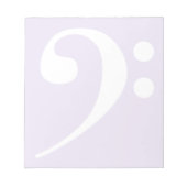Bloc-note Bass Clef (Devant)