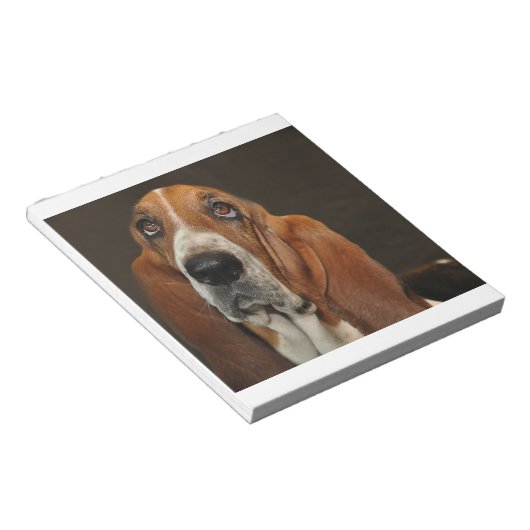 Bloc-note bassett hound 2 (Incliné)
