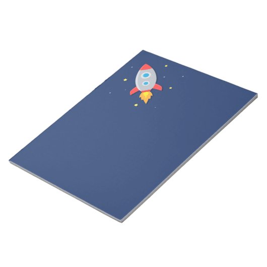 Bloc-note Bateau À Roquettes, Espace Extérieur, Pour Astrona (Incliné)