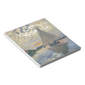 Bloc-note Bateau à voile de Monet Impressionnisme français C (Incliné)