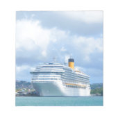Bloc-note Bateau de croisière (Devant)