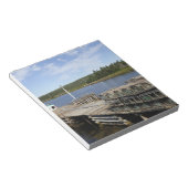 Bloc-note Bateau de homard, Mushaboom, Nouvelle-Écosse, Cana (Incliné)