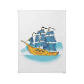 Bloc-note Bateau de pirate de dessin animé mignon (Tourné)