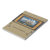 Bloc-note Bateau nautique Candy Bar Wrapper Party Favoriser (Tourné)