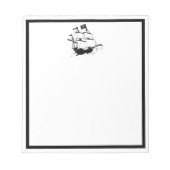 Bloc-note Bateau pirate (Devant)