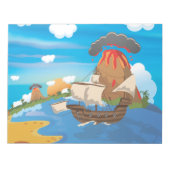 Bloc-note Bateau pirate (Devant)