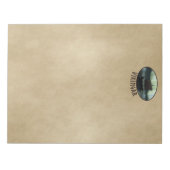 Bloc-note Bateau Viking Sous Lumière Du Nord (Devant)