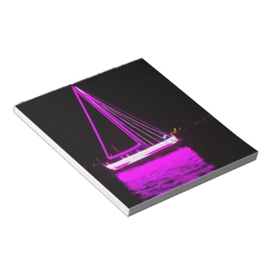Bloc-note Bateau Violet (Incliné)