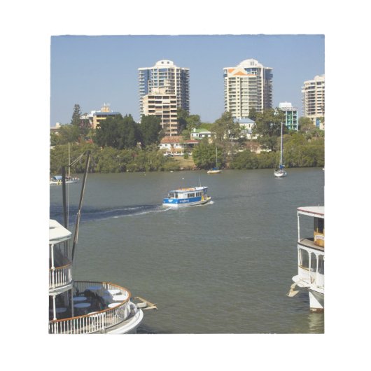 Bloc-note Bateaux à roues à aubes, Brisbane River, Brisbane, (Devant)
