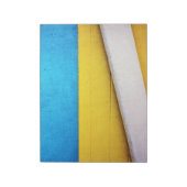 Bloc-note Bâtiment battu - Abstrait minimal par STaylor (Tourné)