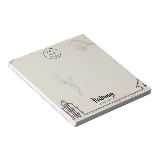 Bloc-note Bâtiments et maisons Arrière - plans en marbre Imm (Incliné)