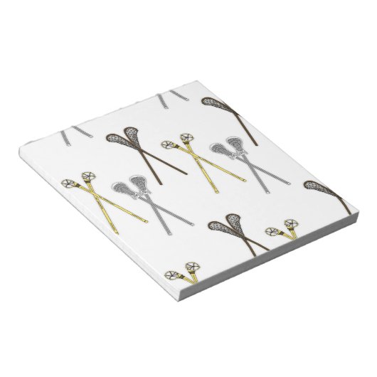 Bloc-note Bâtons de crosse (Incliné)