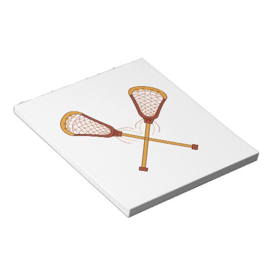 Bloc-note Bâtons de crosse (Incliné)