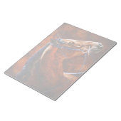 Bloc-note Bay Horse Hanoverian Warmblood (Incliné)