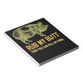 Bloc-note BBQ | BBQ Grill Pig Funny Pork Id Fumée qui rôti (Incliné)