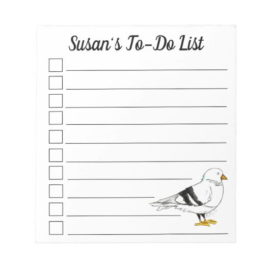 Bloc-note Beach Gull Seagull New York City Pigeon Bird (Devant)